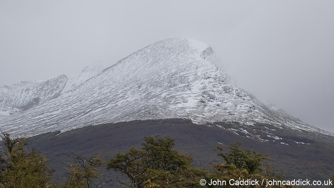 Mountain Scenery in Tierra del Fuego